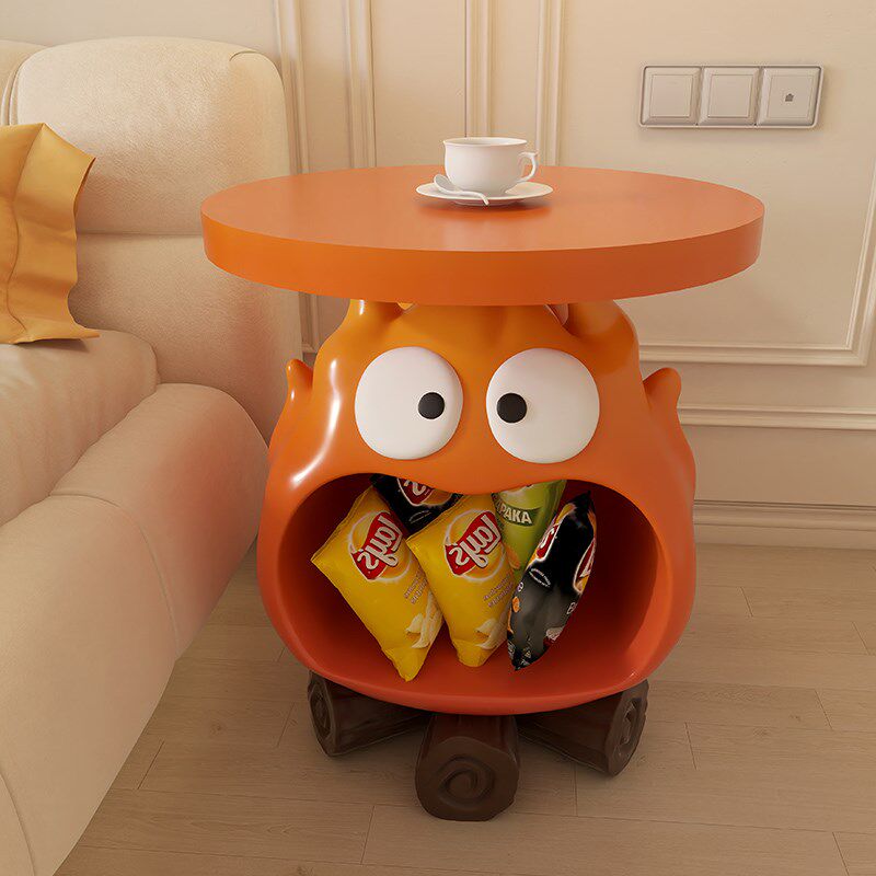 艺术卡西法大型客厅沙发电视柜旁边落地置物零食架装饰品边几,家居饰品,装饰摆件,淘宝优惠券,粉丝福利购,淘宝优惠卷