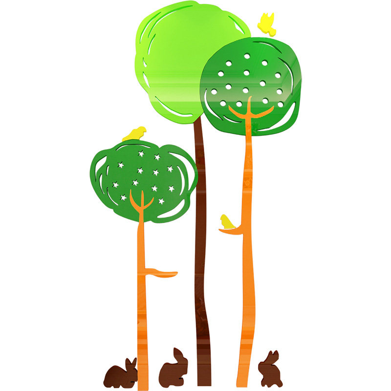 创意大树纸布置卡通儿童房幼儿园早教中心背景墙d立体墙装饰,家居饰品,软装墙贴,淘宝优惠券,粉丝福利购,淘宝优惠卷