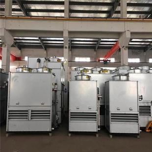 方形闭式 200T低噪型全钢水塔 冷却塔生产厂家逆流封闭式 冷水塔10T