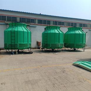 冷却水塔低噪音工业小型凉水塔厂家供应 玻璃钢圆形冷却塔逆流式