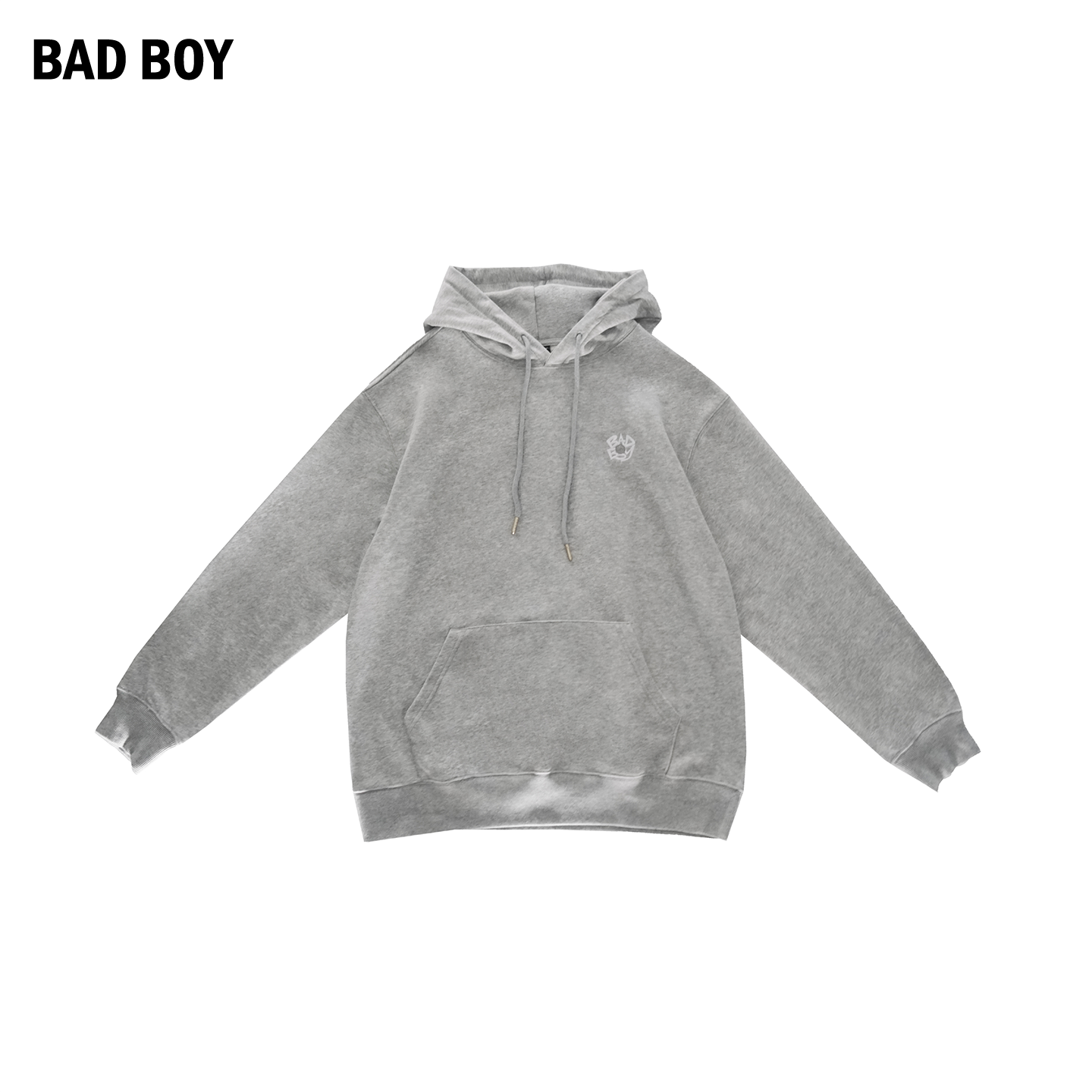 BAD BOY春秋绣花小标连帽卫衣