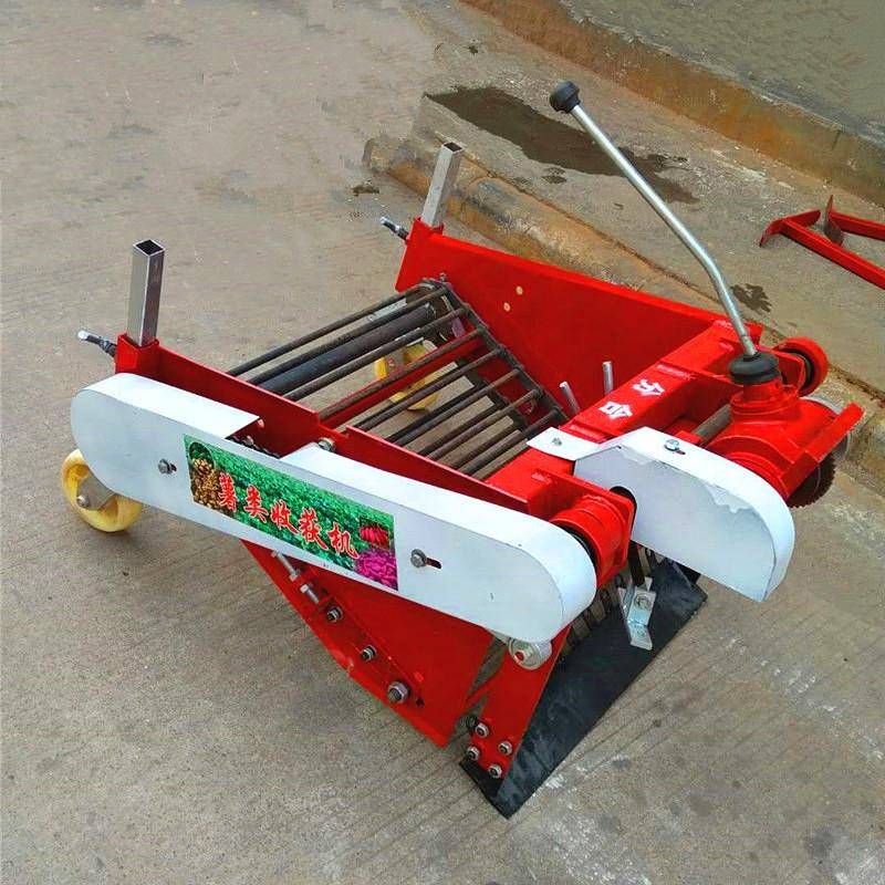 直销自动药材收获机土豆收获机红薯地瓜收获机滚动式药材收获器