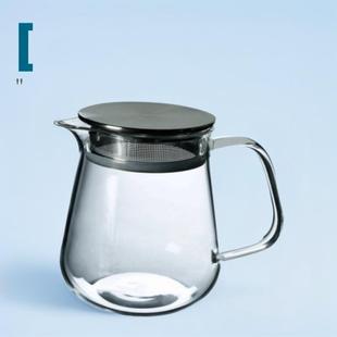 耐高温玻璃泡茶壶高硼硅功夫茶具家用烧水壶花茶泡茶器茶杯 便捷式