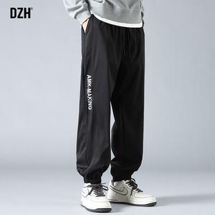 休闲裤 男夏季 宽松运动裤 子2024新款 束脚裤 裤 薄款 男款 男士 男裤 工装