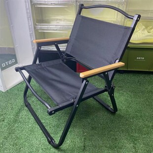 户外折叠椅克米特椅碳钢便携带超轻露营靠背野餐R椅子钓鱼沙滩坐
