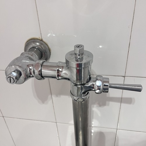 全铜蹲便器冲水阀手按式大便冲洗阀公厕化妆室蹲便器脚踩冲水开关