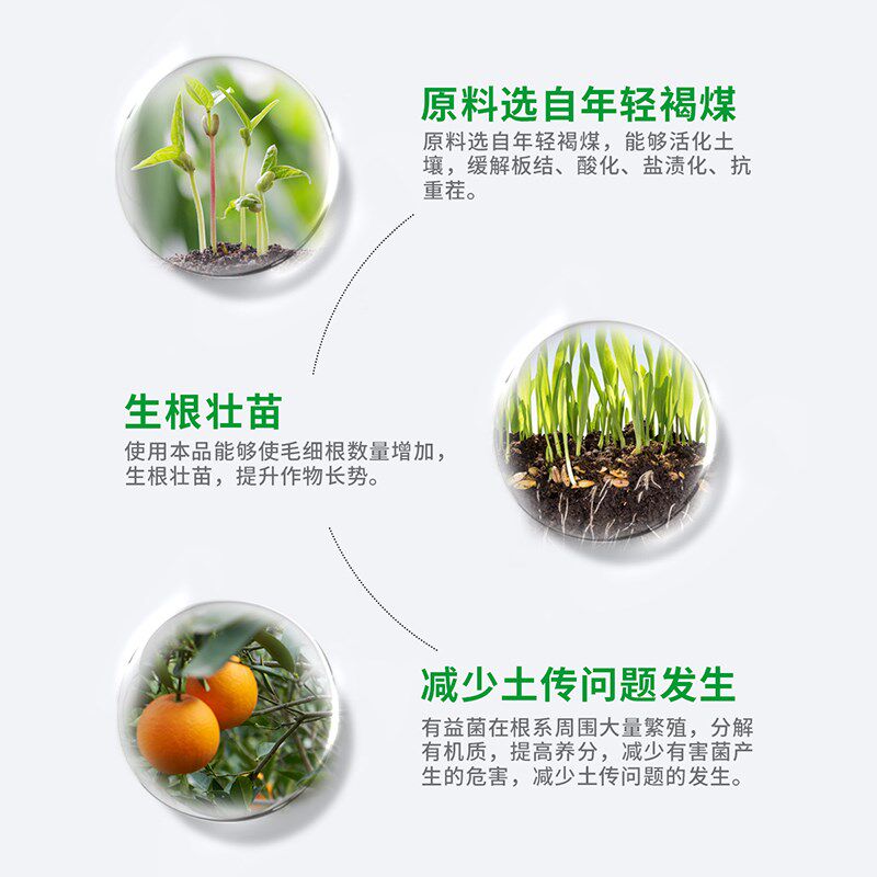 绿陇菌剂矿源黄腐酸钾直销速溶水溶肥料冲施调土生根壮苗腐殖酸植图片