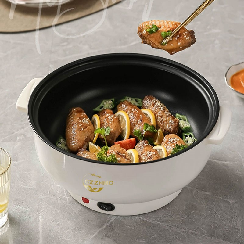德国全自动电火锅一体炒菜电炒锅多功能料理锅蒸煎炒涮不粘电煮锅
