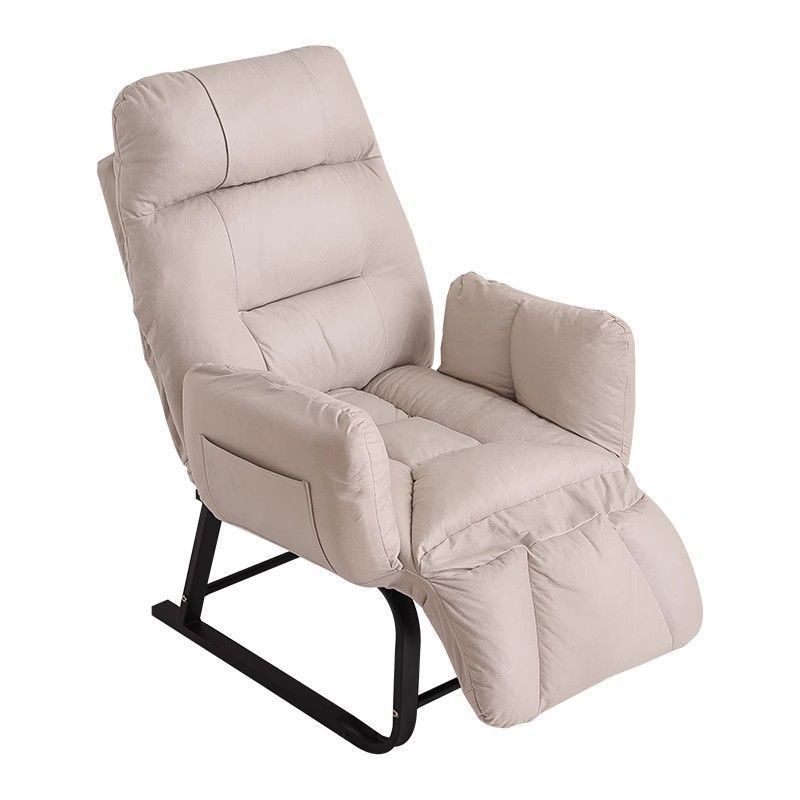 躺椅午休折叠宿舍椅阳台家用单人电脑椅两用懒人沙发睡椅