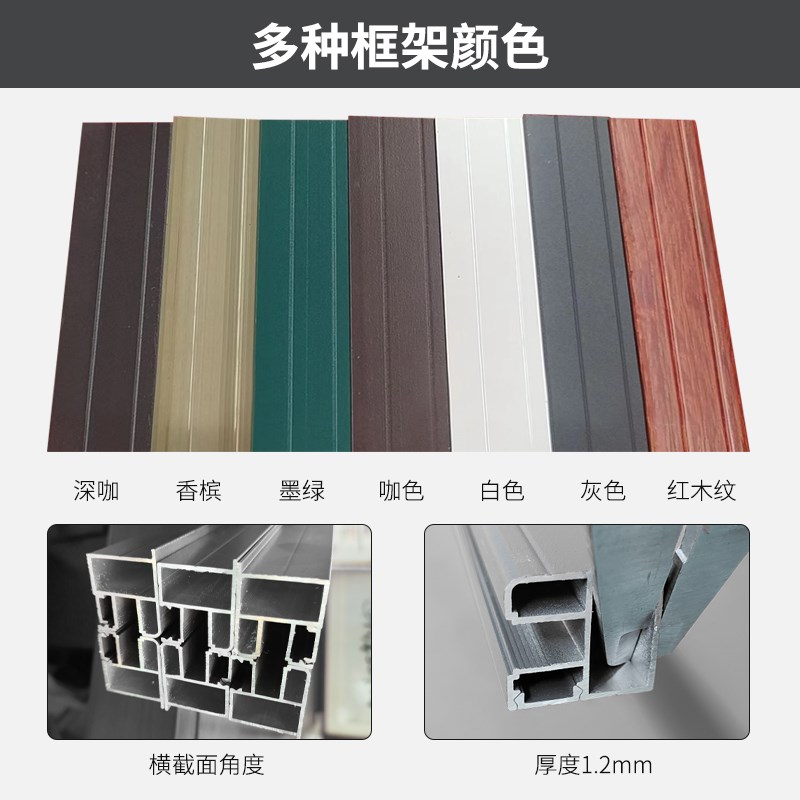 隐形防护栏透明PC高层外开窗户儿童安全防盗网纱一体