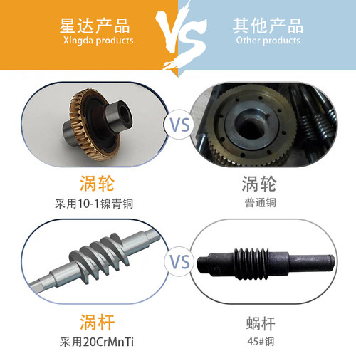 *伺服步进减速器 蜗轮蜗杆减速机直角转角带自锁