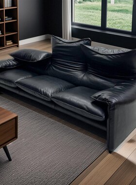 鼎德喜家具马拉伦加复刻maralunga布艺沙发单人位双人三位沙发椅