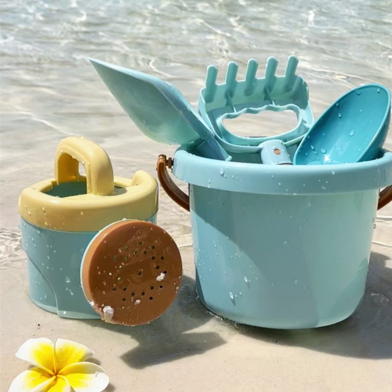 韩国ins儿童沙滩玩具水桶套装玩沙挖沙决明子小铲子海边戏水宝宝