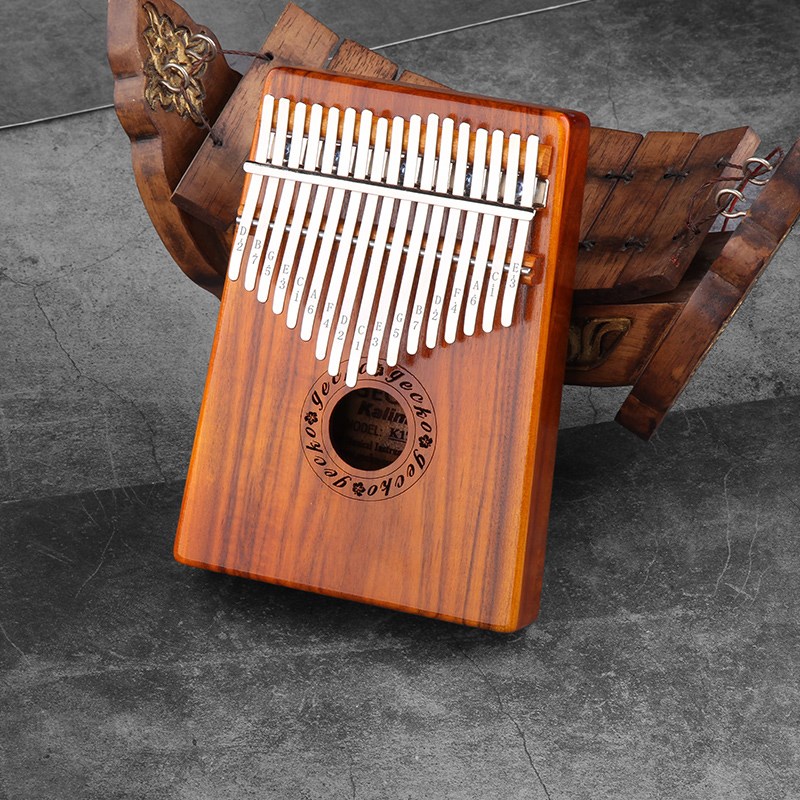 GECKO壁虎拇指琴卡林巴琴17音初学者入门手指琴kalimba乐器卡灵巴