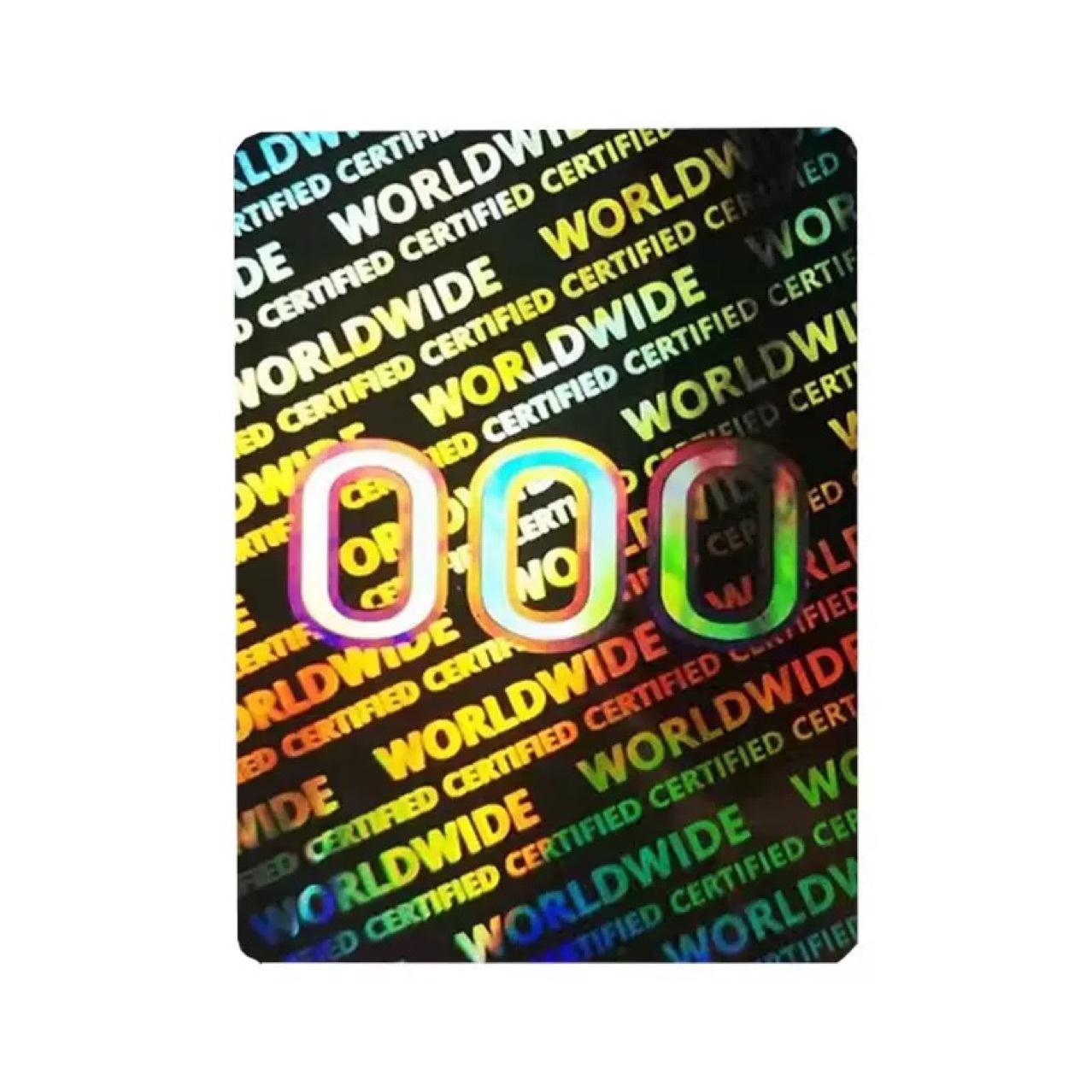 全息3D动态激光镭射防伪标签渔具