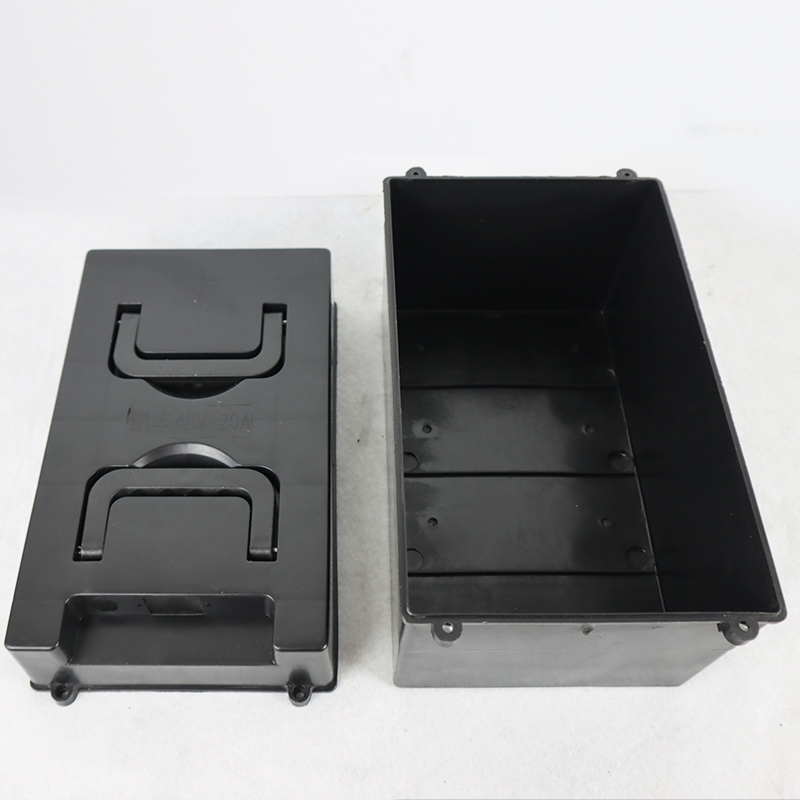 电动三轮车8v20h电池盒铅酸干塑料外壳加厚盒子手提