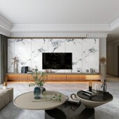 大厂直销岩板多规格电视背景墙客厅连纹板材瓷砖悬空亮哑光