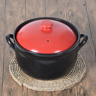 福康砂锅大号炖锅 家用土砂锅 燃气直烧 耐热陶瓷煲燃气耐温