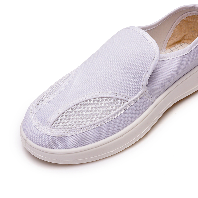 PU加厚软底透气防静电鞋网面鞋男女无尘鞋工作鞋洁净鞋防尘鞋