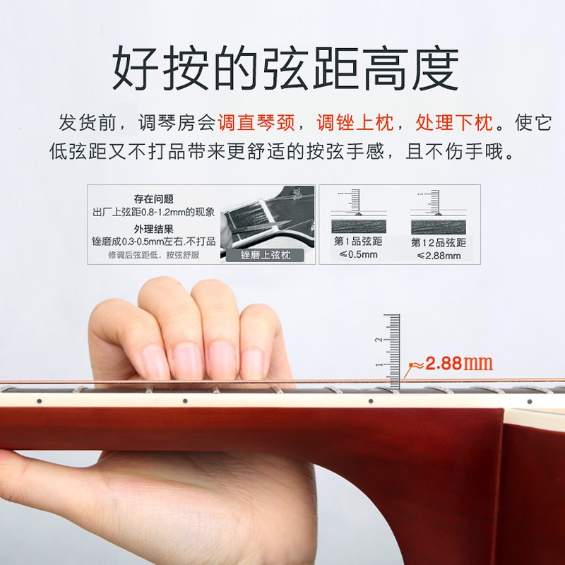 卡马吉他edc/eac/d1c/a1c民谣初学入门41寸40寸36寸女男卡玛kepma