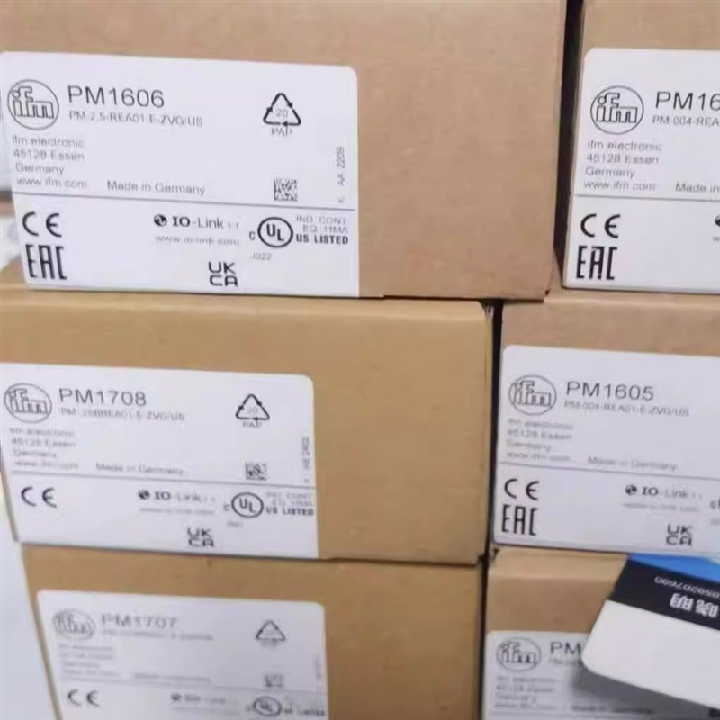 假一罚十 IFM PM1602 PM1603 PM1604 PM1607 PM1608压力传感器