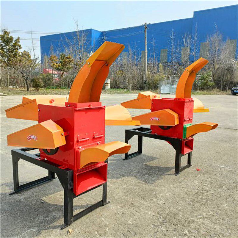 农作物秸秆铡草粉碎 喷式碎草设备 两相电揉草.