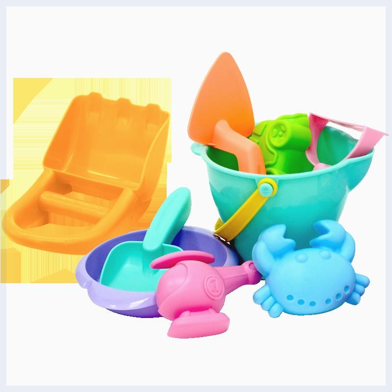 儿童沙滩桶沙池玩沙挖沙工具戏水沙漏推车塑料铲子装