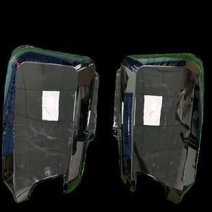 新N大牛电动车改装撒旦尾灯总成嘉迪大牛哈铃大牛外壳