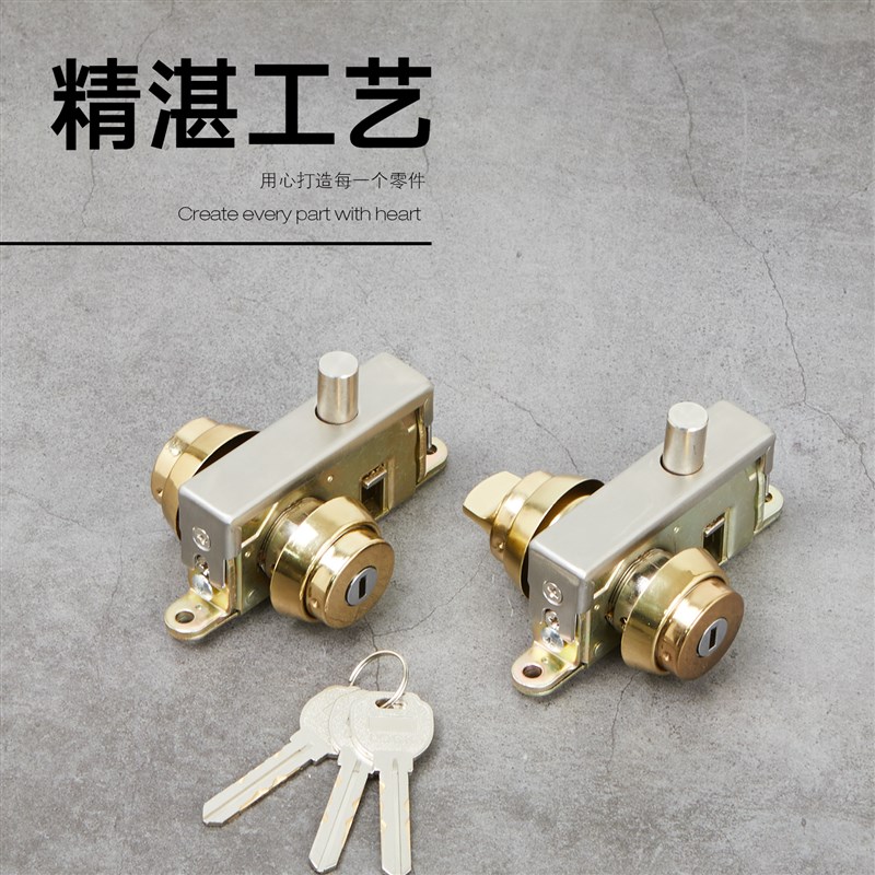 地弹门地锁包框门地锁铝合金门框锁插销锁有框门地锁不锈钢门地锁