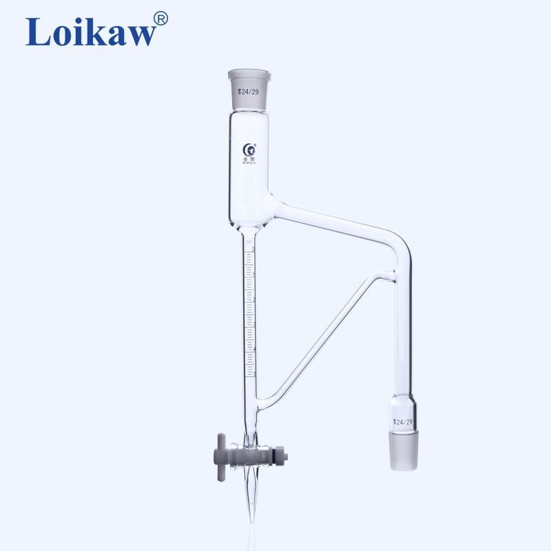 挥发油测定器磨砂口挥发油测定器提取器挥发油量管5ml10ml精度01