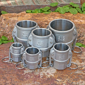 型卡扣式 快速外螺纹公卡接插修复快速