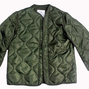 M65风衣内胆内衬保N暖棉袄绿色内胆
