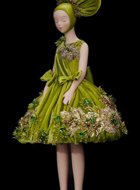 构得X然女孩手工高定款摆件艺术品 装饰品O女朋友闺蜜礼物送女孩