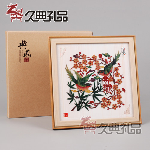 陕西皮影工艺品皮影装饰画家摆件西安纪念品中国风民间特色小礼物