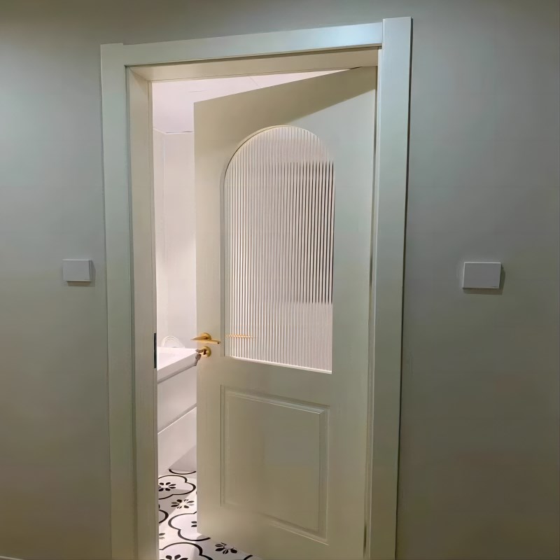 定制厨房木门卧室门实木复合烤漆室内门玻璃门卫生间门家用套装门