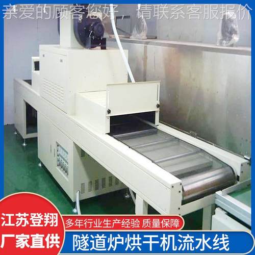 网带式烘化输箱 恒温0517业高温隧道烤箱 皮带送固炉工烘干机电子