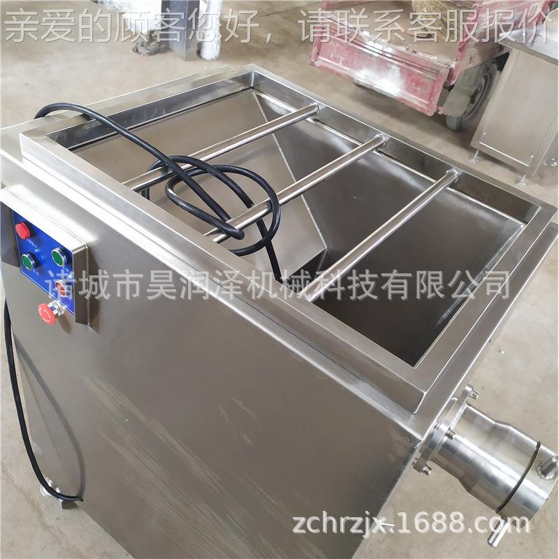 厂家供应肉 可定制型号机 适合多种料制馅 冻肉jr-120物绞肉 馅加