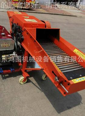 牛PUI切羊养殖青草切碎机高喷式机玉秸秆铡揉搓时产米6吨青储铡草