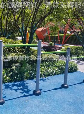41307三单杆室健身路牵引杆引体向上单杠外高低杠户径位外健身器