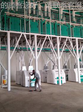 米粮食加机工械 粮食加玉BEI工磨粉备设成套玉米面粉机