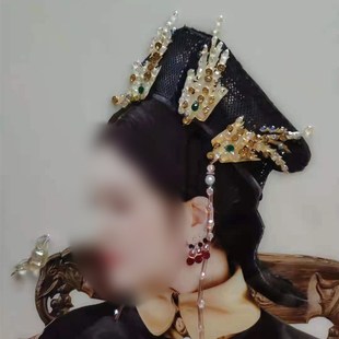 复古立体饰品摆台  12寸点钻摆台 相框中式像框 照片定制相框摆件