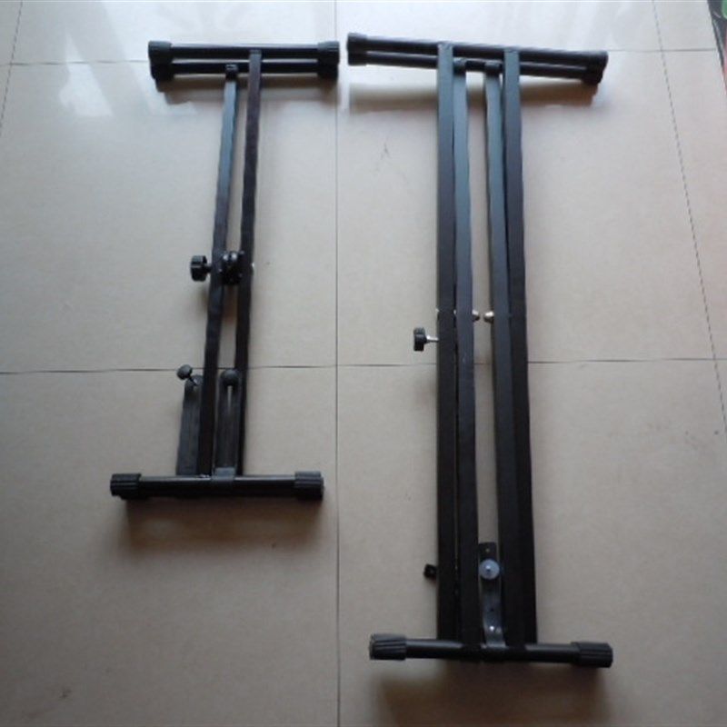 升降 小型双管X型(管长75CM)小型电子琴架/电钢琴/古筝架