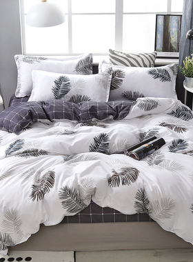 床单被套三件套150x200x230单人1.8x2.2被罩180x220cm1.5x2米x2.3