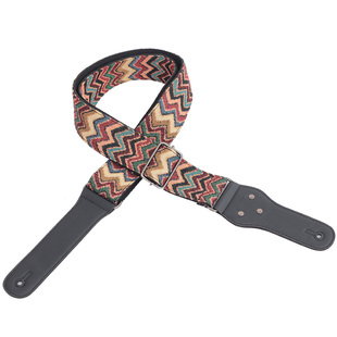 电吉他贝司肩带guitar 41寸民谣木吉他尾钉背带 strap