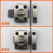 包邮 插销防盗仿古房门锁扣 锌合金门扣门栓门插销明装 特美加新款