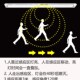 220v橱柜吊柜底板手扫感应灯长条有线厨房led层板灯免开槽插电式
