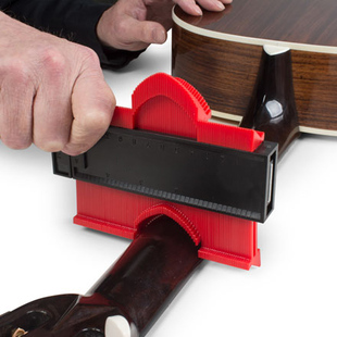 乐器轮廓弧度尺乐器外形弧度测量尺民谣电木吉他制琴维修工具