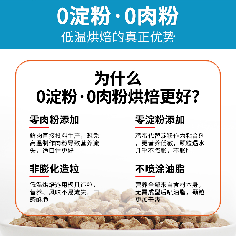 猫小闹鲜肉低温烘焙猫粮天然无谷全价美毛成猫幼猫全阶段蓝猫布偶