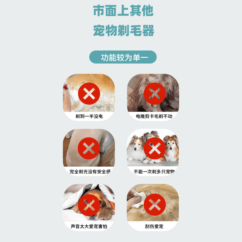 特锋宠物电推剪狗狗脚毛小电剪剃毛器刀头专业剃脚底毛静音推子