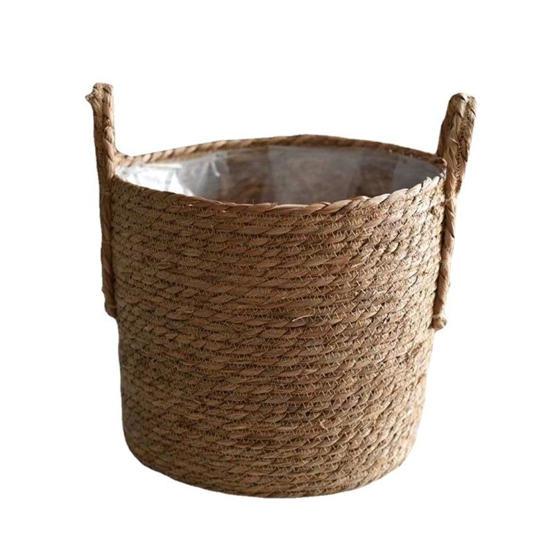 家用园艺北欧编织花盆藤编竹编落地特大草编蝴蝶兰简约多肉花篮,鲜花速递/花卉仿真/绿植园艺,花盆,淘宝优惠券,粉丝福利购,淘宝优惠卷